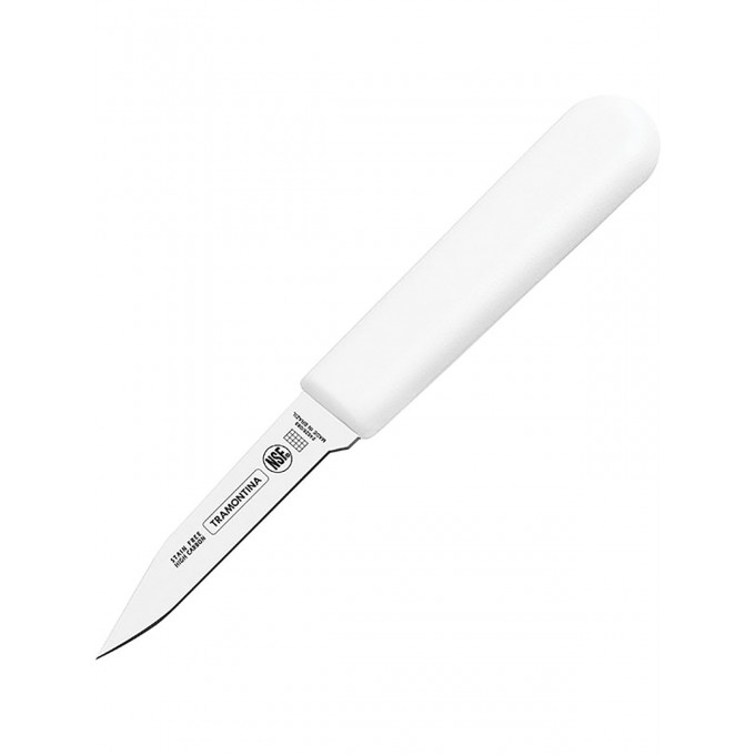 Нож кухонный для чистки овощей TRAMONTINA стальной 7,5 см 4072766]KB